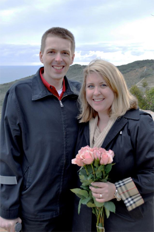 Paul Bracher and Tara Lawrence